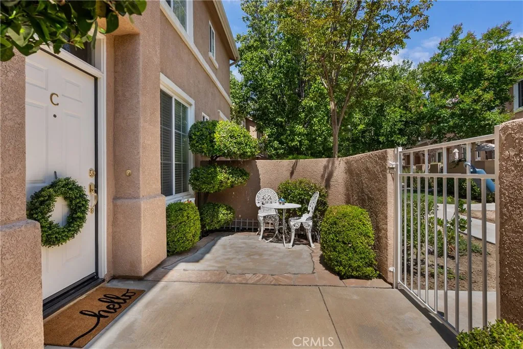 Large enclosed patio