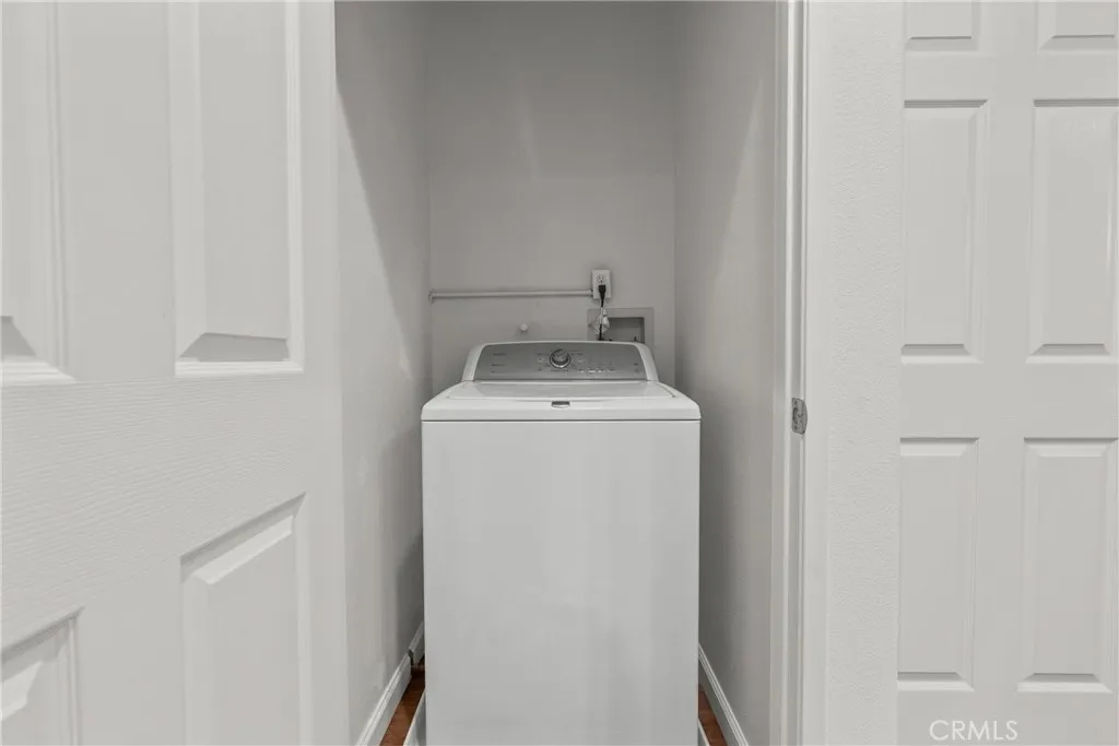 Washer in it's own closet