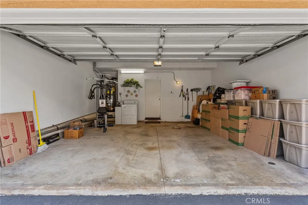 Dryer is in Garage
