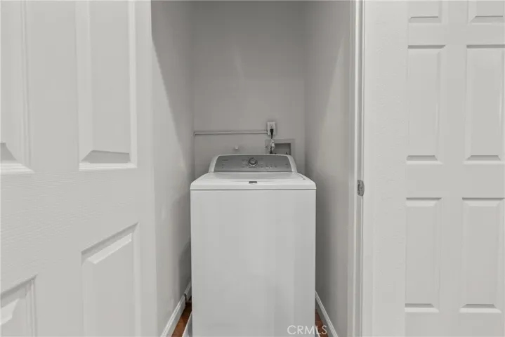 Washer in it's own closet