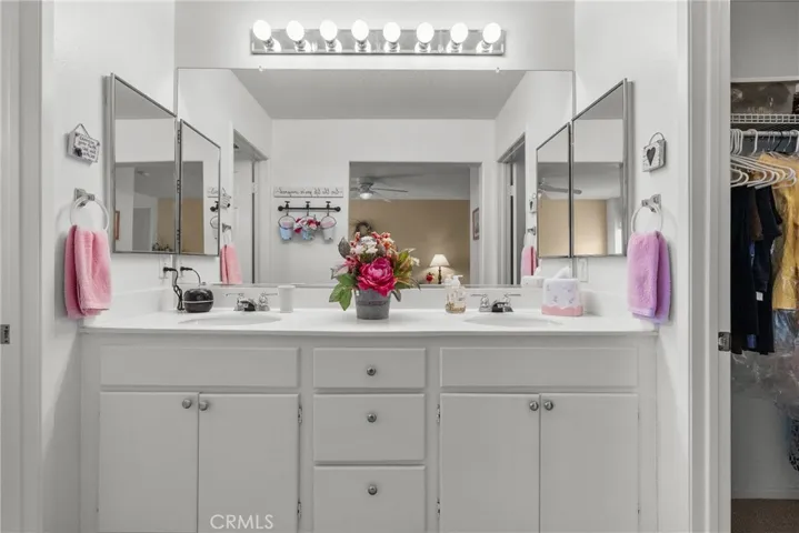 Primary Bathroom with Dual Sinks