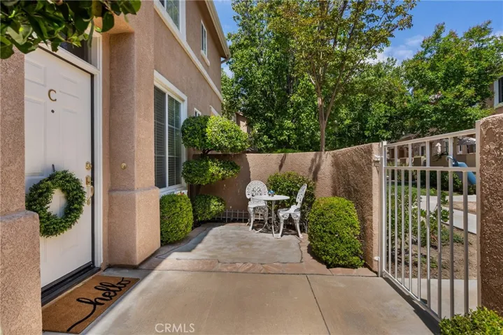 Large enclosed patio