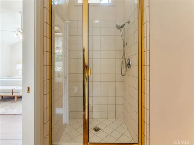Primary shower.