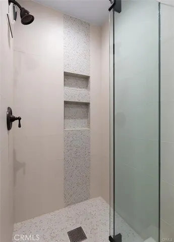 downstairs shower