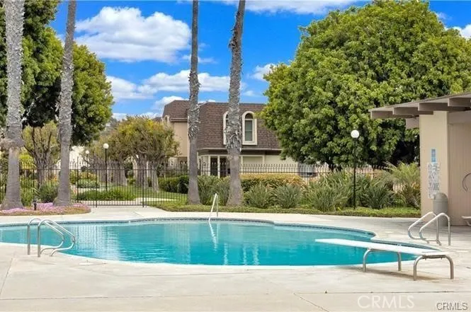 Pool w/ diving board closest to unit