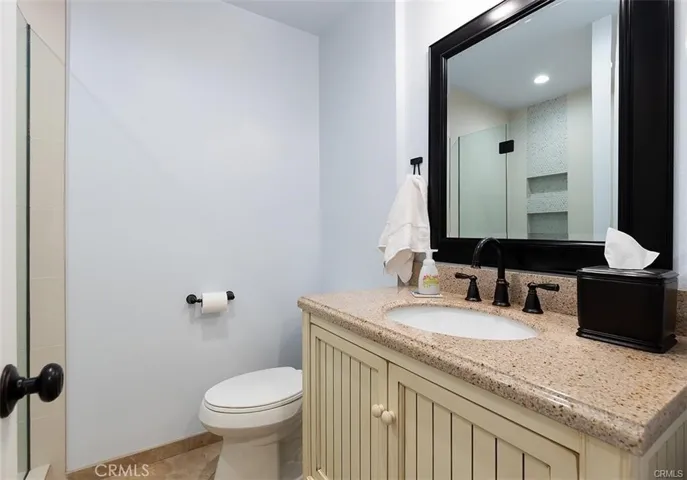downstairs 3/4 bath