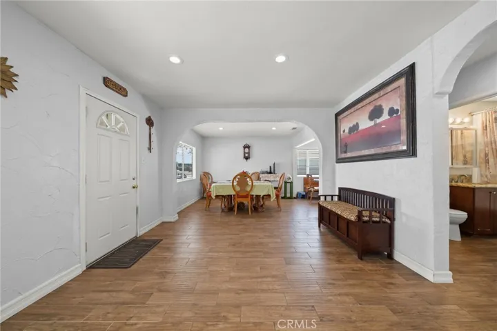 Newer tile flooring throughout