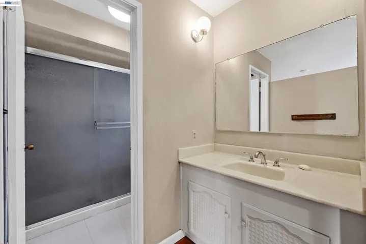 Master Bedroom Vanity & Stall Shower