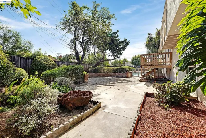 View of Rear Yard Patio