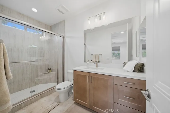 Private bathroom for main level bedroom