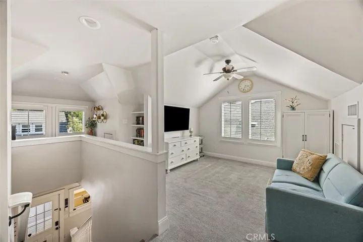 Upstairs loft and living area.