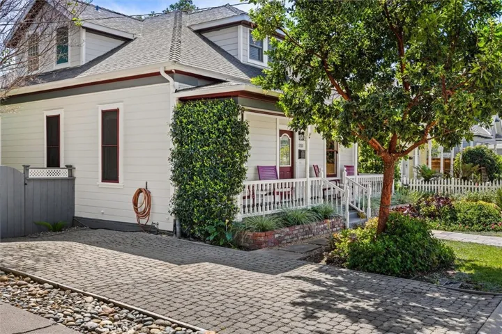 Private off street parking spot on side yard.