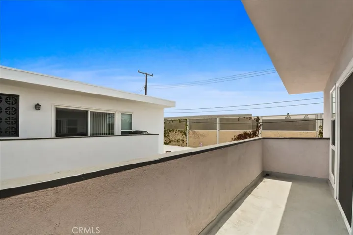 Unit 5 balcony