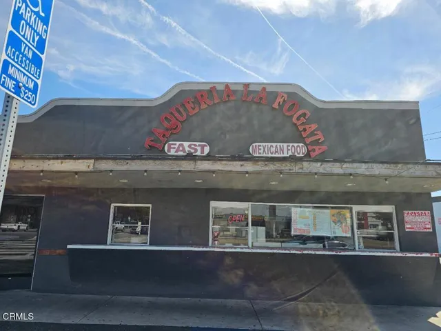 front of restaurant