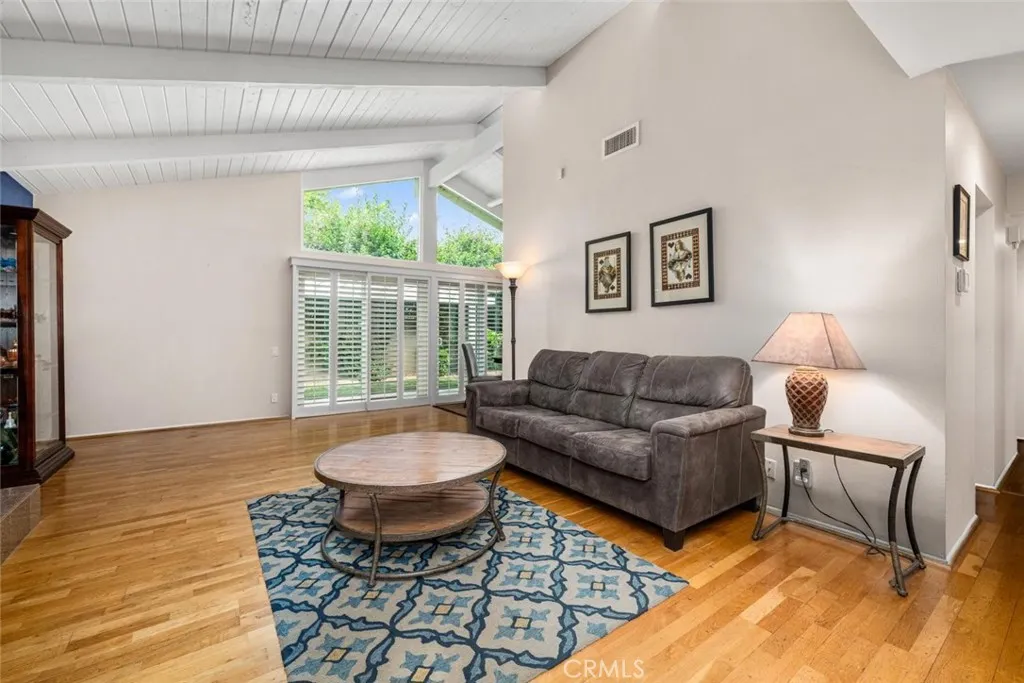 Large living room with tons of natural light.