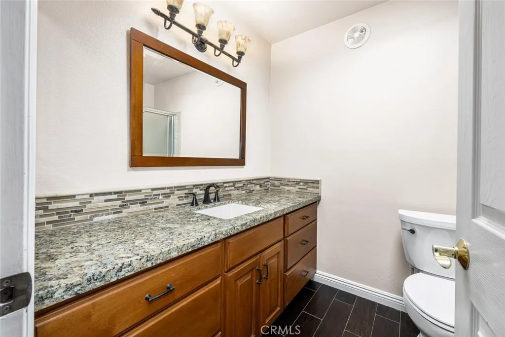 Upgraded second full bathroom.