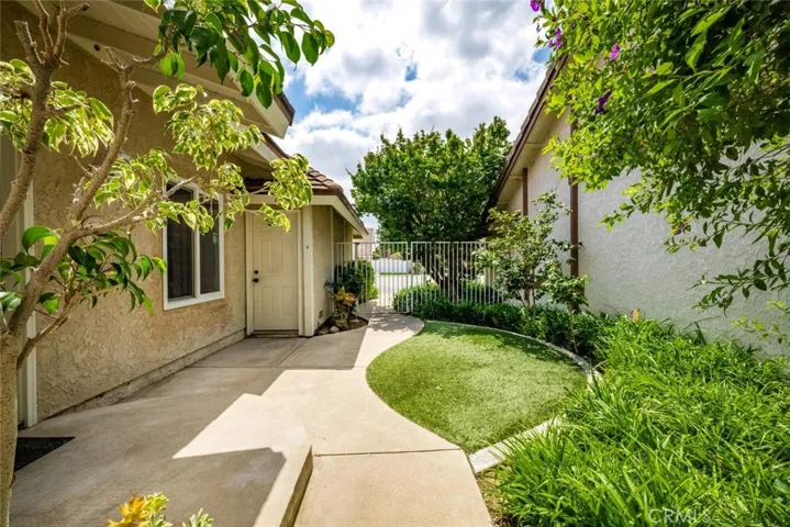 Mature trees throughout yard.