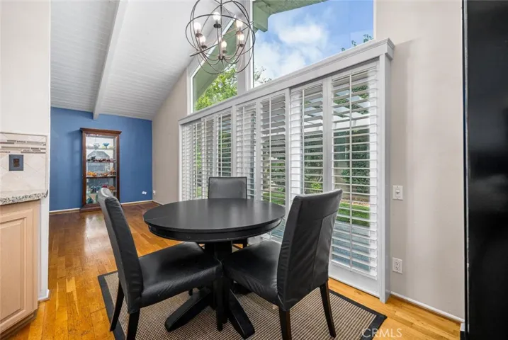 Large windows and sliding door seamlessly connects you to your yard.