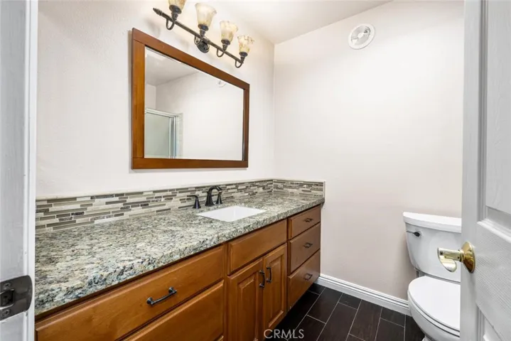 Upgraded second full bathroom.