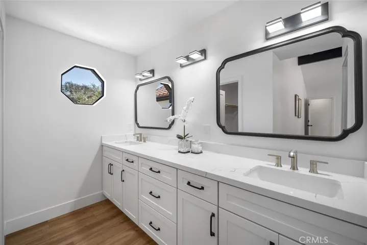 Primary Bathroom with Dual Sinks