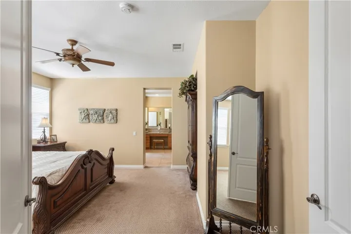 Upstairs primary suite