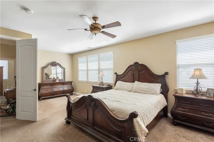 Upstairs primary suite