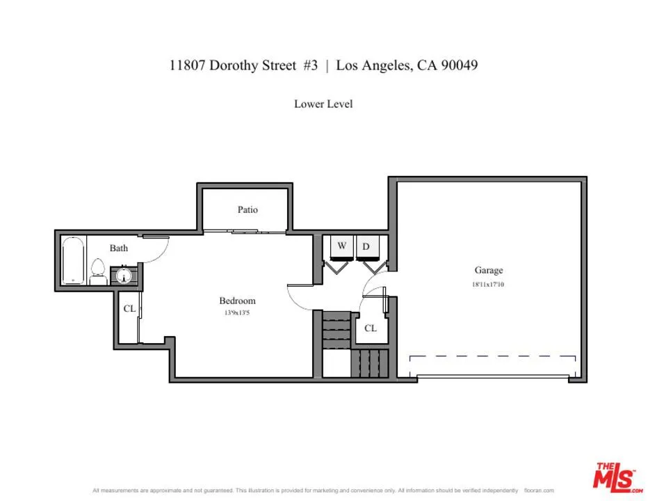 Lower Level Floorplan.