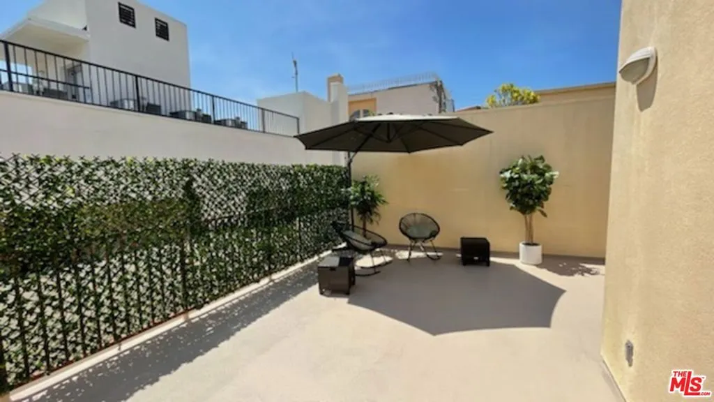 Spacious outdoor area.