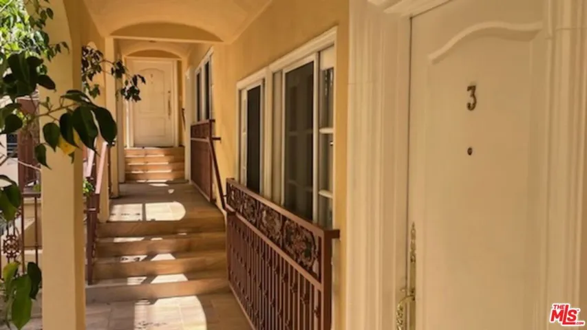 Gated Breezeway to Unit #3.