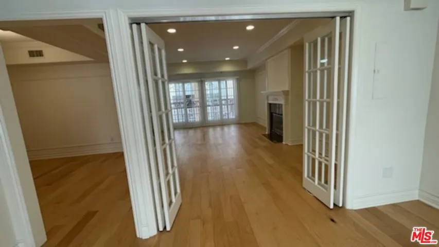 Gorgeous French doors off Kitc
