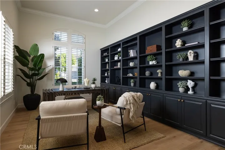 Main floor Office/Library