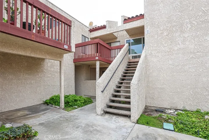Stairway to unit #60