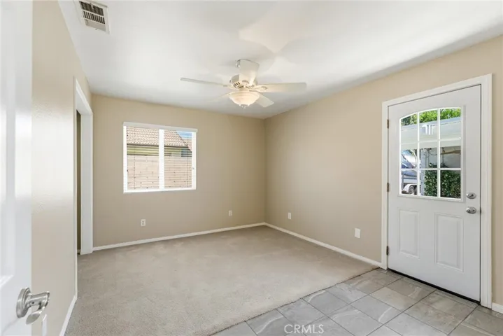 Bedroom #2 with backyard access