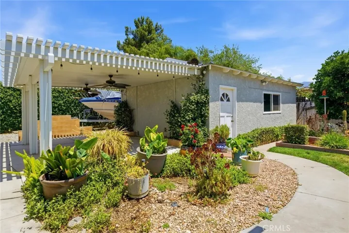 Detached 2 Car Garage.  Possble ADU?