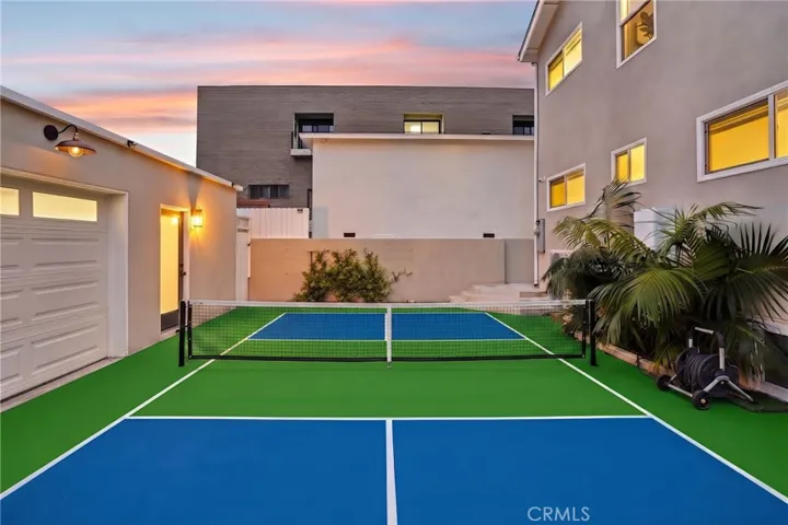 Virtually reimagined as a pickleball court
