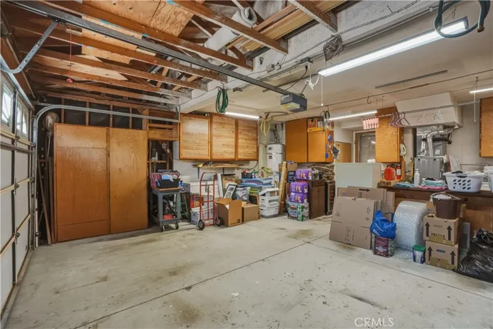 Cabinets in garage