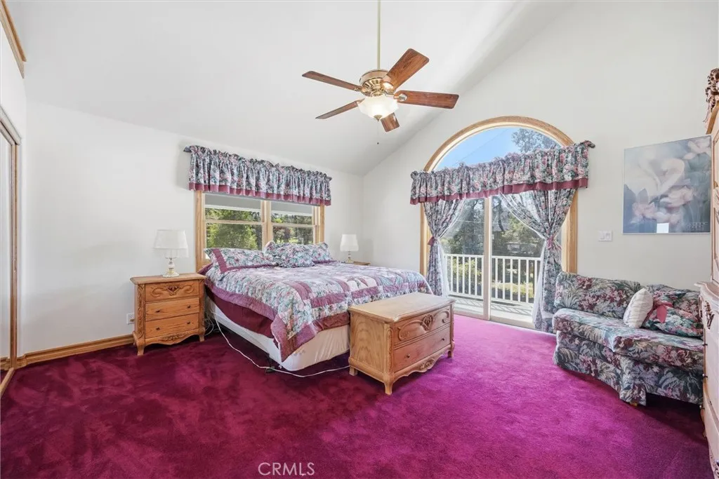 Primary bedroom with deck access