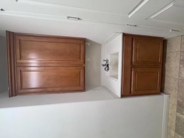 Laundry Sink + Cabinet