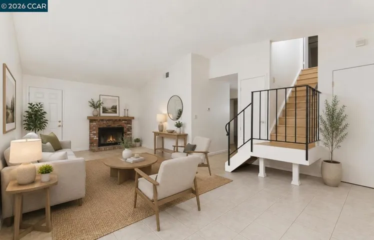 LIVING ROOM VIRTUAL STAGING