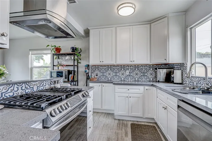 Gas Range + Dishwasher
