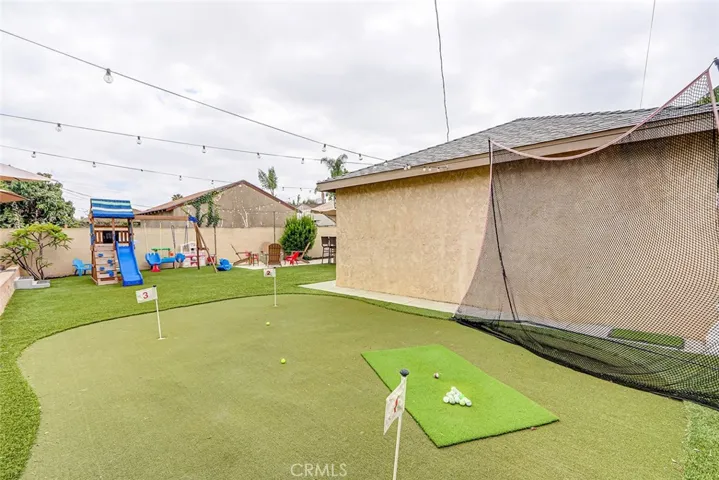 Three Hole Putting Green