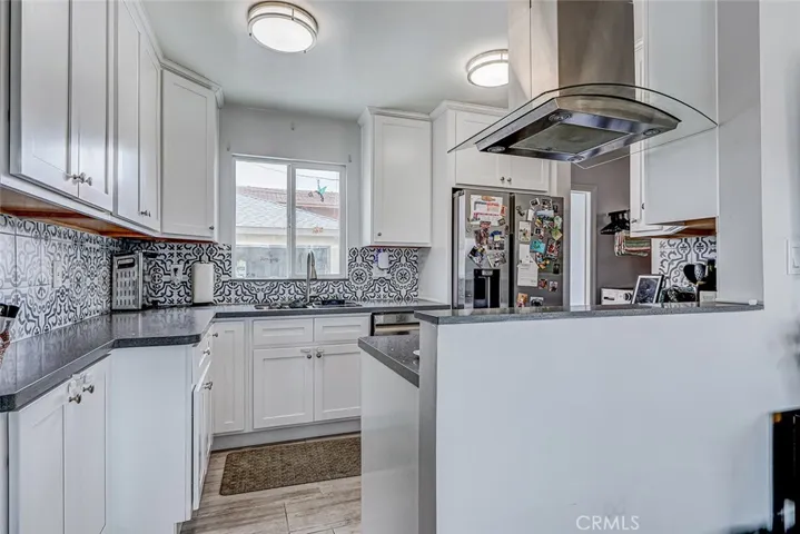 Kitchen Open to Dining Room