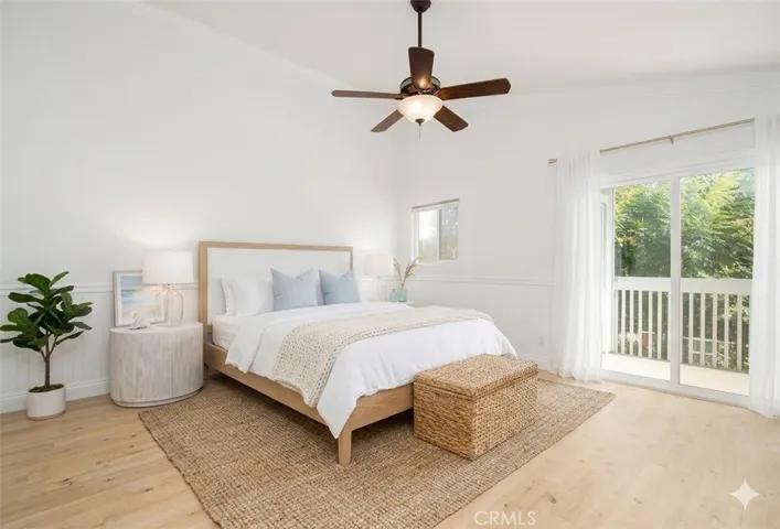 Virtually staged bedroom 2