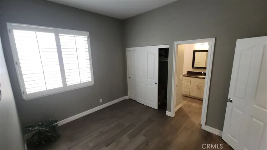Downstairs bedroom with Private Full Bathroom