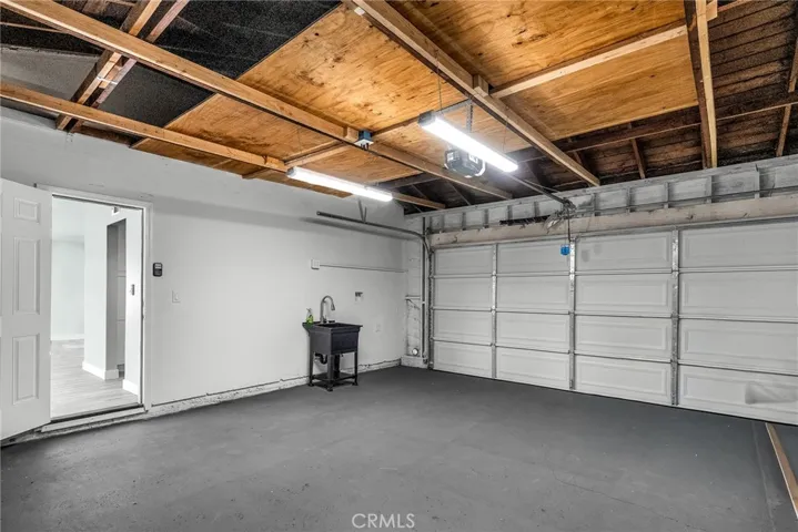 2 car attached garage