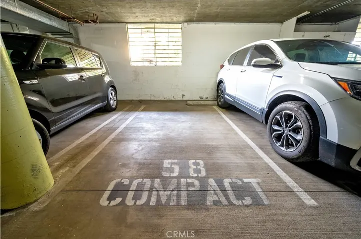 2nd Assigned Parking with Storage Cabinet