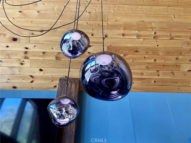 Unique Lighting in Living room