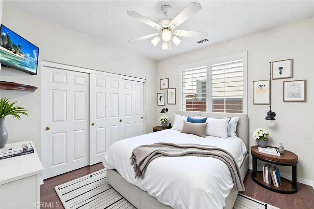 Secondary Bedroom, Virtually Staged