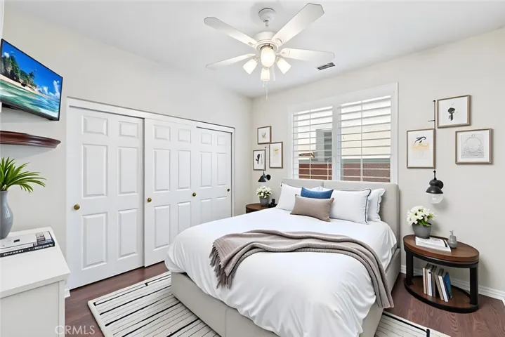Secondary Bedroom, Virtually Staged