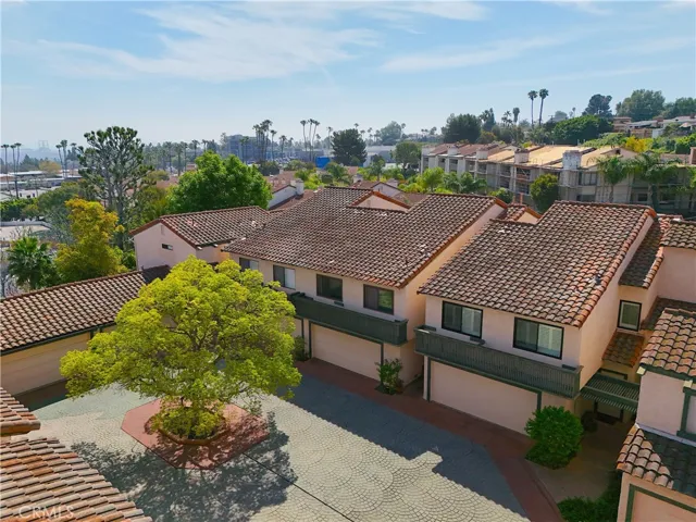 Aerial view of townhouse
